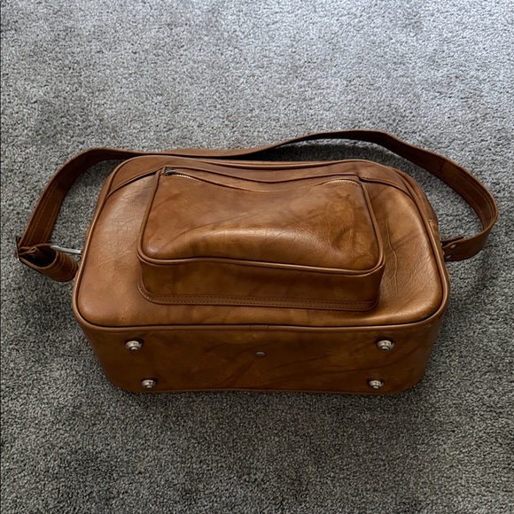 American Tourister Tan Men's Messenger Bag - Picture 2 of 5